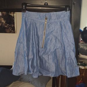 Denim Looking Skirt